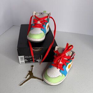 Air Jordan 1 Mid SE Toddler Sneakers Size 6C